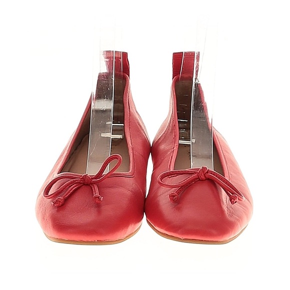 Cole Haan Shoes - Cole Haan Red Leather Ballet Flats